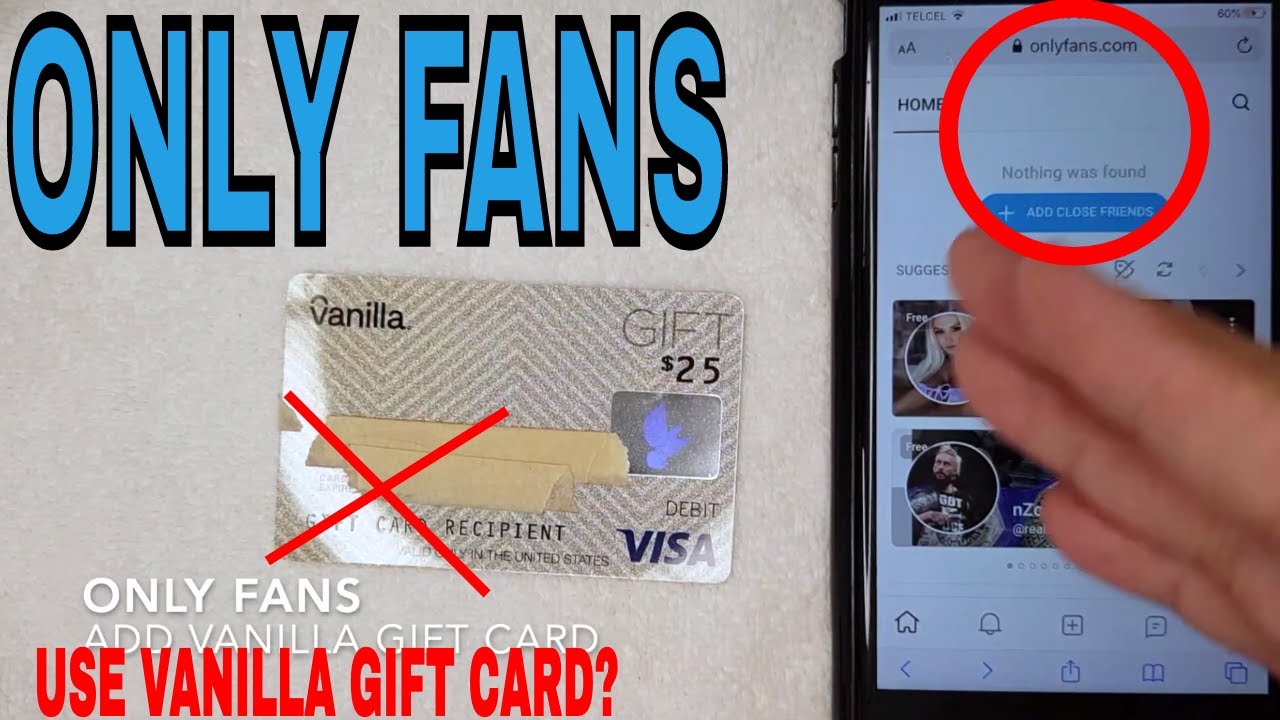 Puoi usare una carta regalo Visa per Only Fans?
